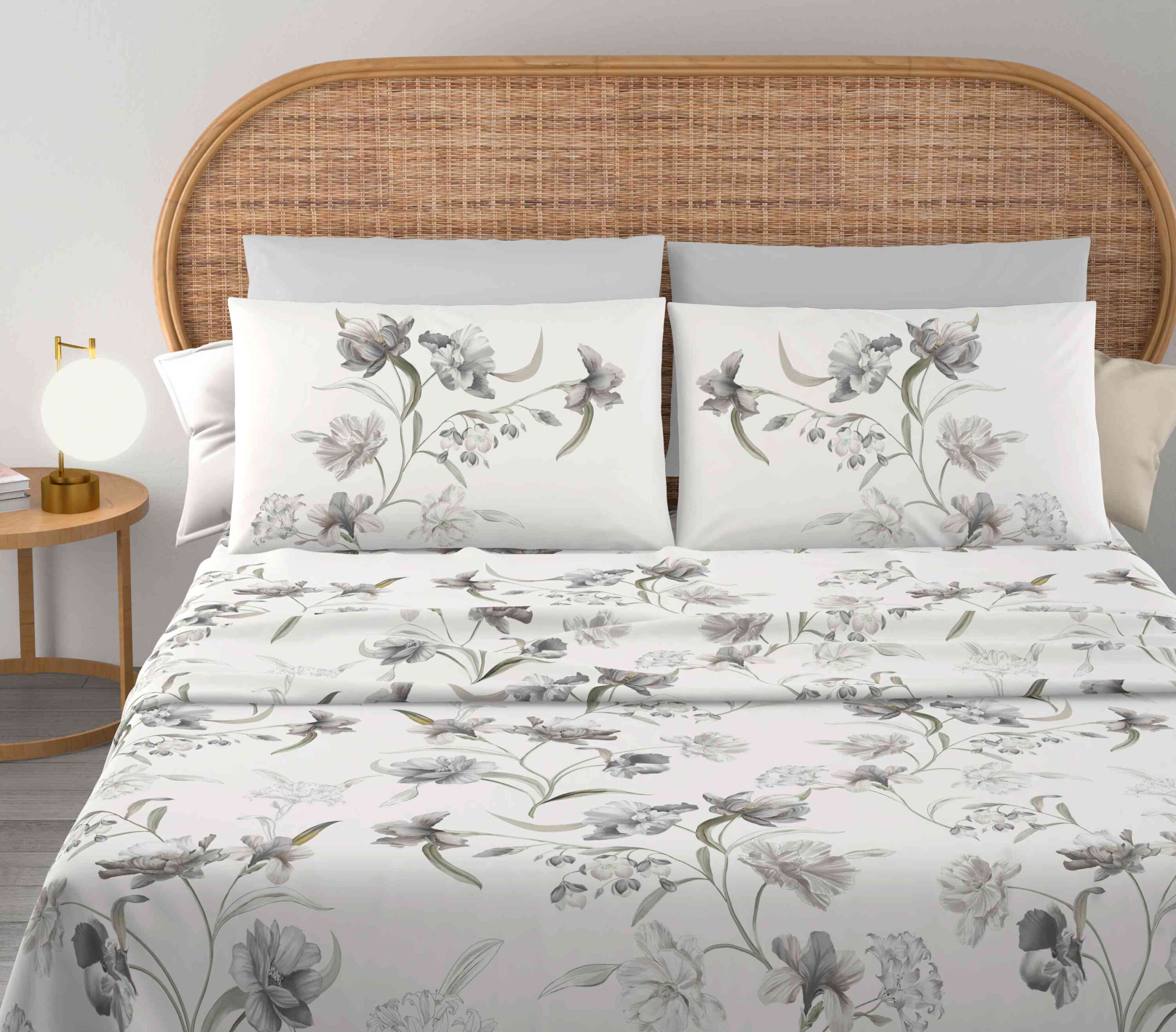 Completo letto in cotone - Iris - immagine 3