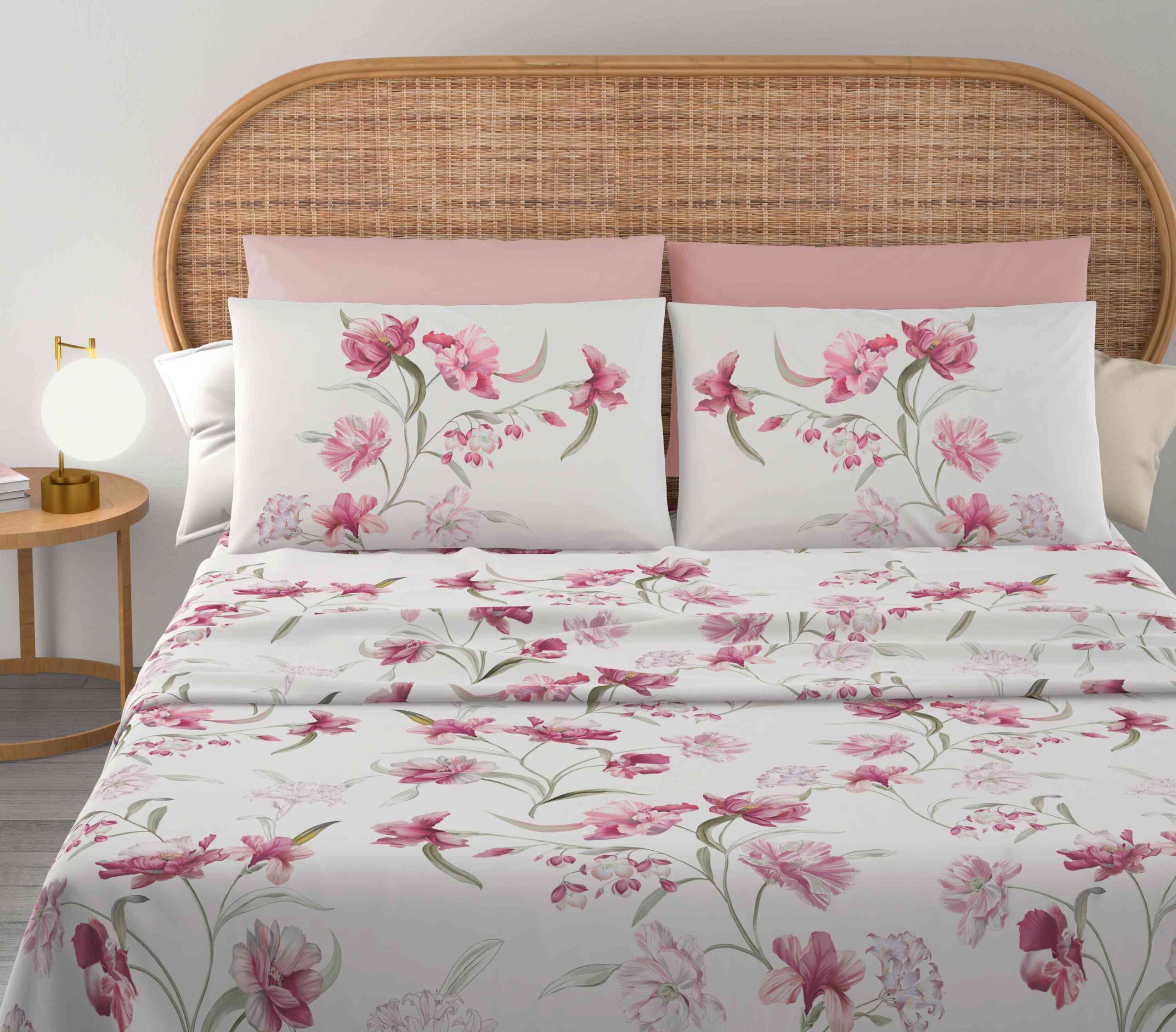 Completo letto in cotone - Iris - immagine 2