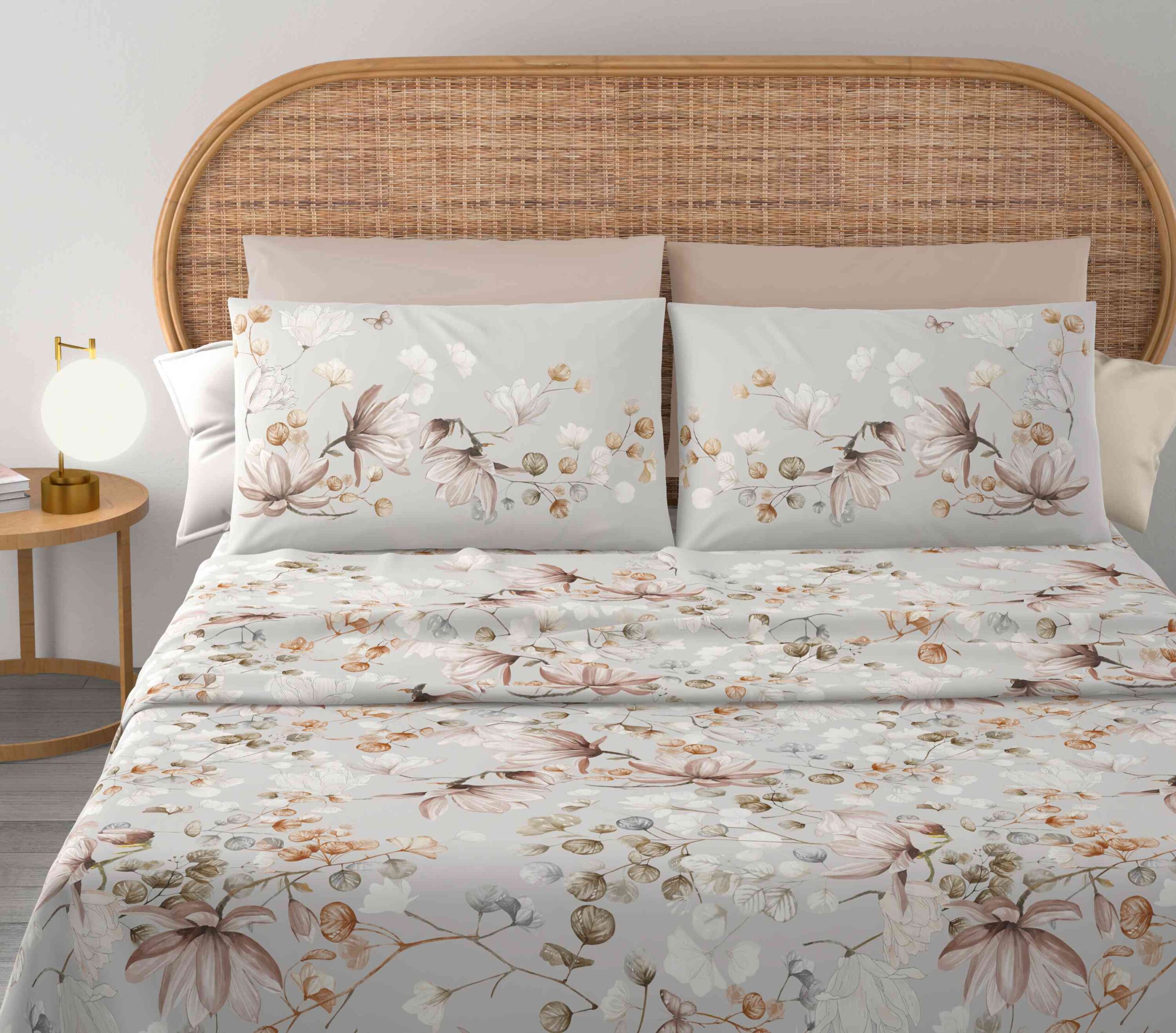 Completo letto in cotone - Magnolia - immagine 3
