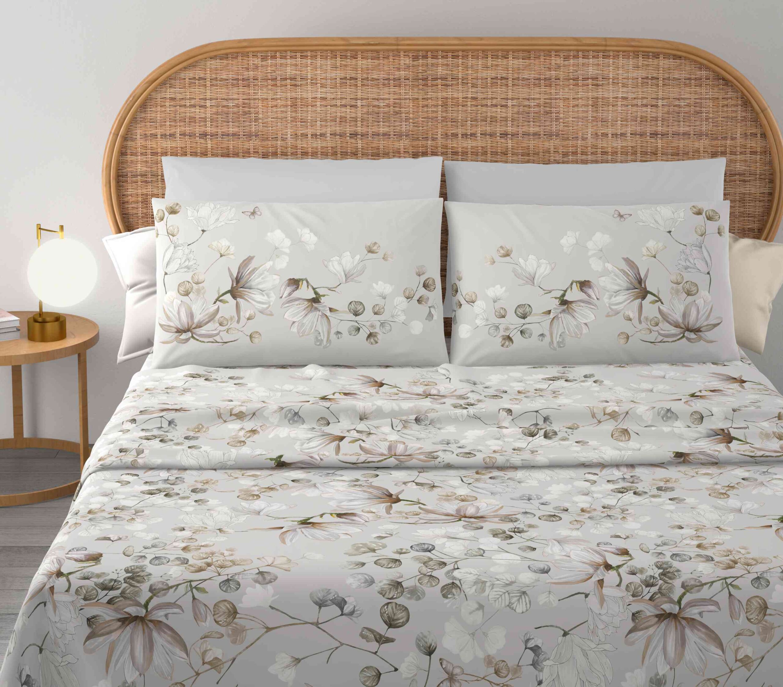 Completo letto in cotone - Magnolia - immagine 4