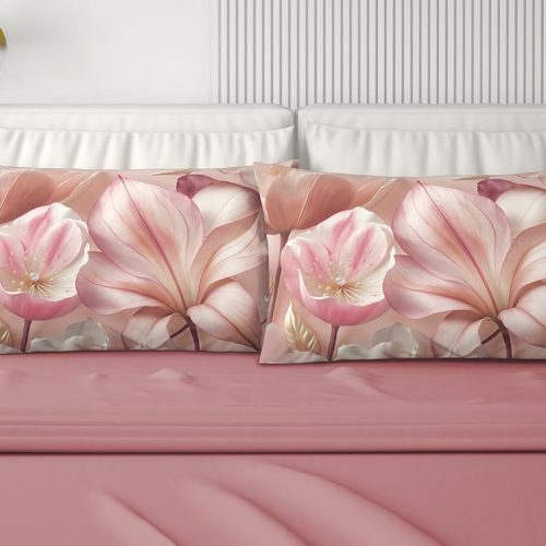Completo letto digitale Diamante rosa