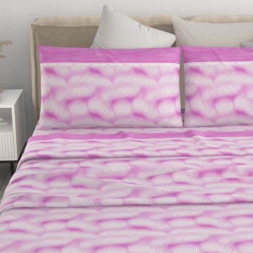 Lenzuola Ginevra Claud fuxia