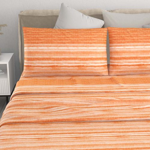 Lenzuola Ginevra Magna arancione