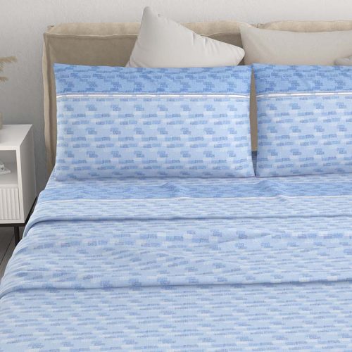 Lenzuola Ginevra Panarea blu