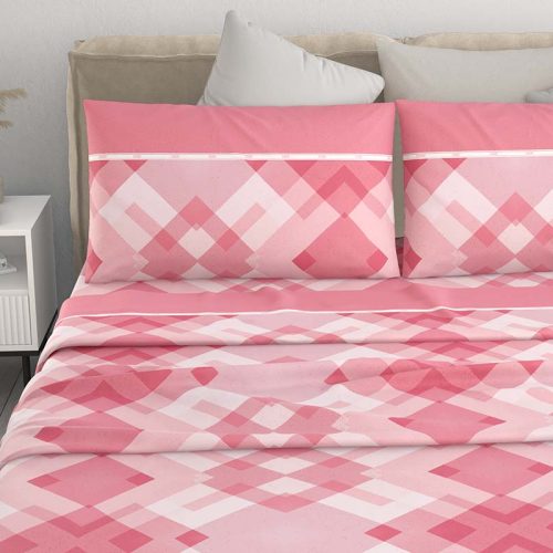 Lenzuola Ginevra Piccadilly rosa