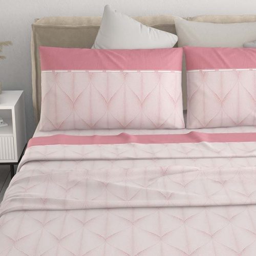 Lenzuola Ginevra Tiffany rosa