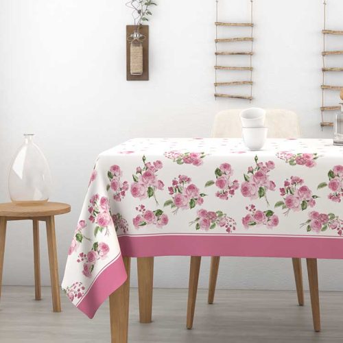 Tovaglia Alba Peonia_rosa